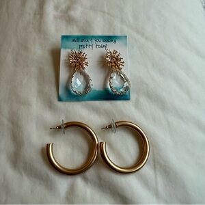 2 Pairs of Erin McDermott Earrings